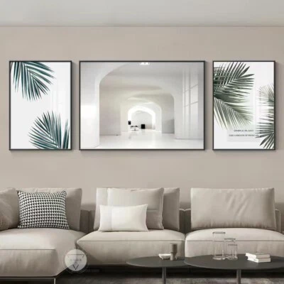 😍😍😍3 PCs Framed Wall Art，Gold Or Black Frame💎💎💎Ready To Hang - image 1 of 3
