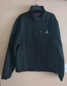 GERRY Mens Soft Shell Black Fleece Lined Jacket Size L - Picture 1 of 17