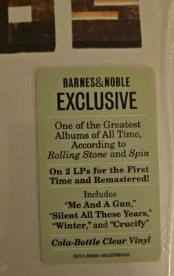 RARE USA Little Earthquakes B&N EXCLUSIVE Cola-Bottle Clear Vinyl Tori Amos New - Image 1 of 4