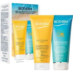 Biotherm Limited Edition Body Sunscreen & After Sun Care Duo SPF50 2pcs NEW