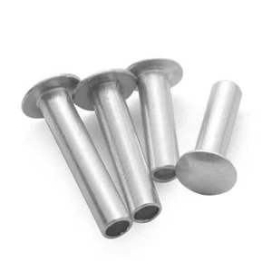 Remaches medio huecos cabeza armadura M2 M2.5 remaches de aluminio 100 piezas - Imagen 1 de 3