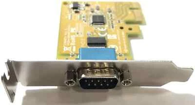 Dell Sunix 1-PORT RS-232 SERIAL PCI-E LOW-PROFILE BRACKET SER6427A 039G9N - Image 1 of 3