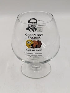 2000 Green Bay Packers Ron Wolf Hall of Fame Inductee Snifter Collector Glass - Bild 1 von 4