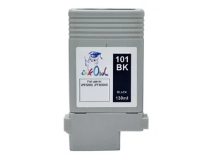 Cartucho compatible InkOwl 130 ml para CANON PFI-101BK NEGRO iPF5000 iPF6000S - Imagen 1 de 1