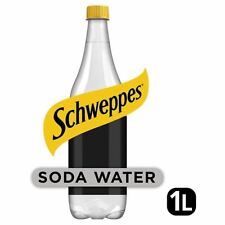 Schweppes Soda Water - 1L (33.81fl oz)