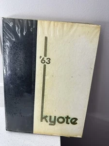 1963 BILLINGS MT Montana HIGH SCHOOL YEARBOOK KYOTE - Picture 1 of 12