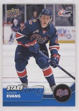 2021-22 Upper Deck CHL Stars Blue Ryker Evans #331