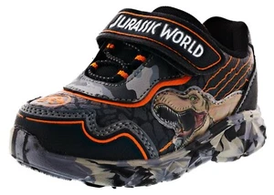 ZAPATILLAS DEPORTIVAS ILUMINADAS CON PERSONAJES FAVORITOS NIÑOS JURASSIC WORLD JPS321 - Imagen 1 de 5