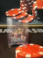 POKEMON LAMINCARD EDIBAS, GOLEM, CARD # 76 OF 150, YEAR 2006