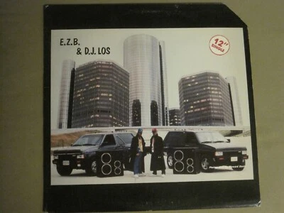 E.Z.B. & D.J. LOS HIT ME 12" OG '88 WORLD ONE DETROIT OLD SCHOOL HIP HOP RAP VG+ Foto 1 de 4