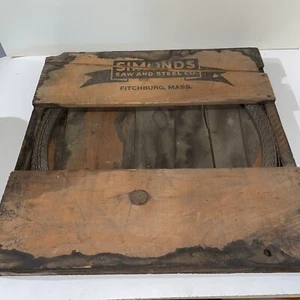 Vintage Simonds 100 Foot??  x 1/2" Bandsaw Blade Coil.  Antique. Steampunk - Picture 1 of 5