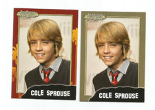 COLE SPROUSE 2008 LEAF POP CARDZ GOLD PARALLEL & REGULAR CARDS #31