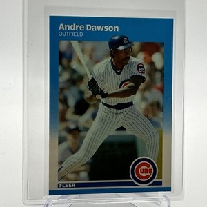 1987 Fleer Update GLOSSY Andre Dawson Card #U-24 Mint FREE SHIPPING