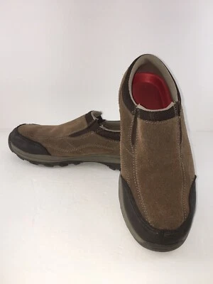 Hombres Wrangler Gan Marrón Gamuza Cuero Sin Cordones Mocasín Espuma con Memoria Zapato Talla 7 Foto 1 de 4
