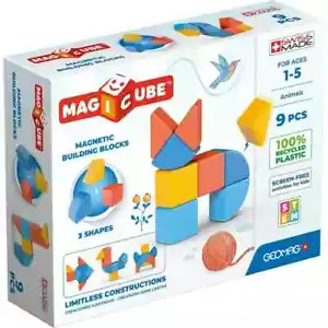 Neu. Geomag Magicube Formen Bausatz, recycelt, 9 Stück - Bild 1 von 6