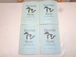 1980 INLAND SEAS Quarterly Journal Great Lakes Historical Society~Full Year - Picture 1 of 1