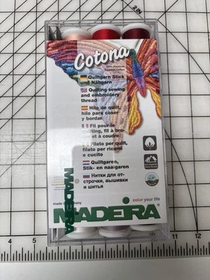 Madeira Cotona Thread Kit – Opened/Not Used - Excellent Condition - Image 1 of 3