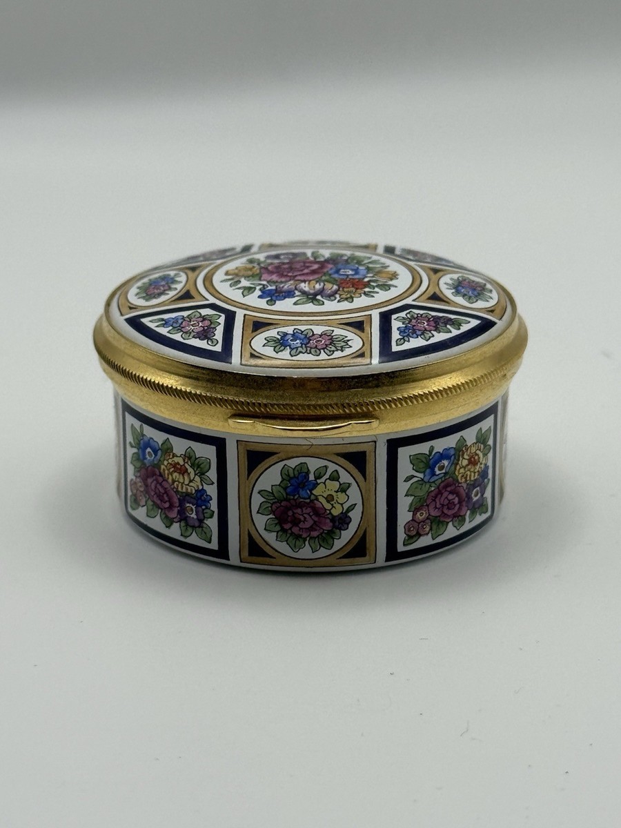 英国STAFFORDSHIRE ENAMELS ピルケース　テディベアピルケース 英国STAFFORDSHIRE ENAMELS ピルケース テディベアピルケース