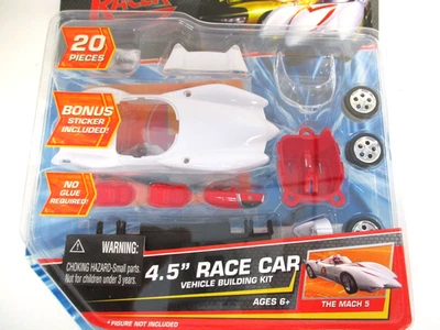 JADA - SNAP N' BUILD - SPEED RACER - MACH 5 4.5" RACE CAR VEHICLE BUILDING KIT - Image 1 of 4