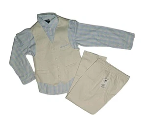 Tommy Hilfiger Formal Dress Suit Set Includes Dress Shirt, Pants & Vest Size 6 - Picture 1 of 9