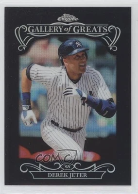 2015 Topps Chrome Gallery of Greats Derek Jeter #GGR-02 HOF - Image 1 of 2