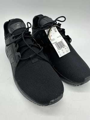 New Boys Adidas X PLR Running Sneakers Shoes Triple Black 5.5 NWT - Image 1 of 4