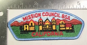 Parche de colección Old Boy Scouts BSA CSP Mission Council California - Imagen 1 de 3