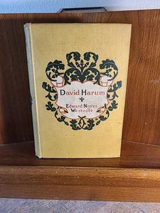 1889 David Harum A Story of American Life Edward N. Westcott Amy Richards Art  - Bild 1 von 10