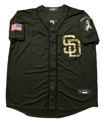 Nike San Diego Padres Fernando Tatis Jr. Camiseta de béisbol. Hombre XL. Verde. MLB. Foto 1 de 4