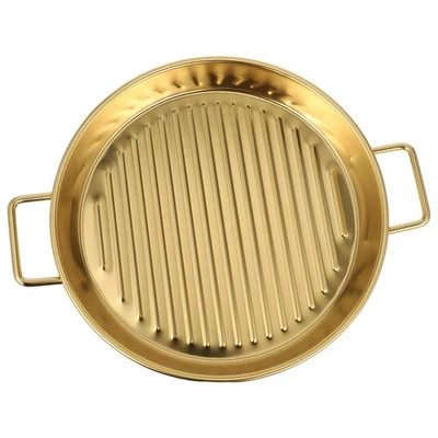  Edelstahl Teller Edelstahlteller Servierutensilien Snackteller Aus - Bild 1 von 4