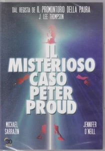 IL MISTERIOSO CASO PETER PROUD DVD Horror Nuovo Sigillato MX1183 - Foto 1 di 2
