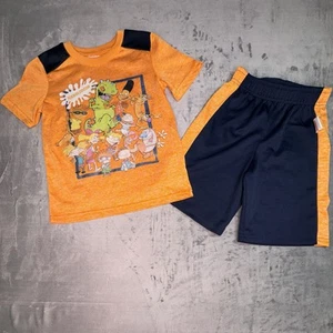 Nickelodeon Rugrats Boys Shots and Tee Set Size: 6 Pre Loved - Picture 1 of 8