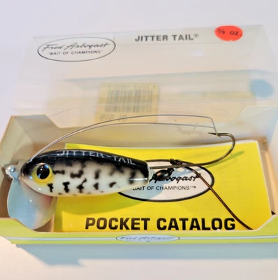 Vintage RARE Arbogast Jitter Tail NOS NEW TOTALLY MINT IN BOX - Image 1 of 4