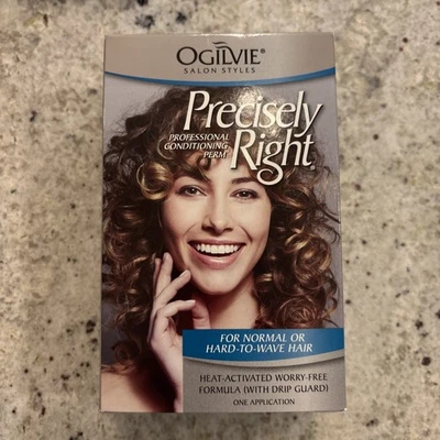 Ogilvie Precisely Right Permanent Perm For Normal or Hard to Wave Hair NEW - Image 1 of 4