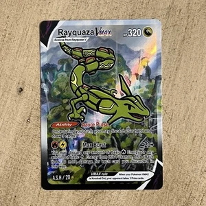 Rayquaza VMAX #20 Full Art Holo Foil After Skool Hobby AfterSkool Hobby Parodie - Bild 1 von 2