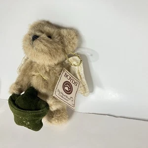 Peluche vintage Boyd's Bears GS Angel Wish 2003 tascabile pieno di etichette dei desideri giocattolo - Foto 1 di 9