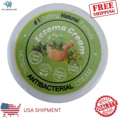 Eczema Cream Natural Organic Herbs 100% organic Itchy Skin Dry For Man and Women - Image 1 of 4