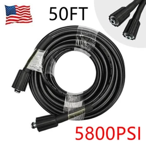 1/4" M22 14mm Power Washer Hose for Ryobi, for Troy Bilt High Pressure Washer US - Picture 1 of 10