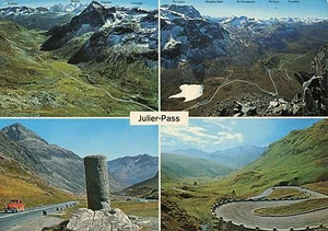 Postal antigua - Julier Pass - Imagen 1 de 1
