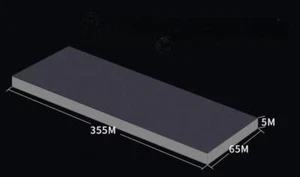 Carbon Vane 90136701005 WN124-196 for DTLF&VTLF250 360 2.200 2.250 5 pcs - Picture 1 of 4