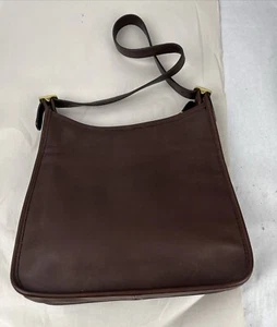 Extremely Rare Made In USA Old Coach 9073 Shoulder Bag Brown Vintage New? - Picture 1 of 11