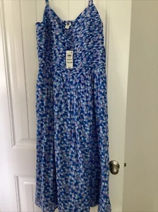 Women's Soft Corset Midi Dress Size M - Picture 1 of 5
