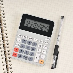 Large Screen Display 12 Digits Calculator Financial Accounter Calculator Home - Picture 1 of 9