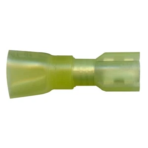 Heat Shrink Crimp Female Quick Disconnect 12-10 Gauge .250 Tab - 10 Pack - Picture 1 of 3