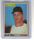 1970 O-Pee-Chee #43 Jack Aker Yankees Exmt