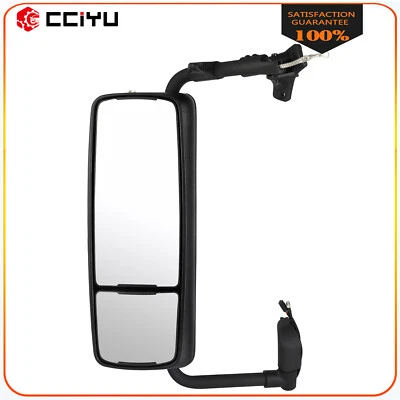 ?Truck Mirror Complete Door Chrome Driver Side For 2004-2017 Volvo VNL Foto 1 de 4