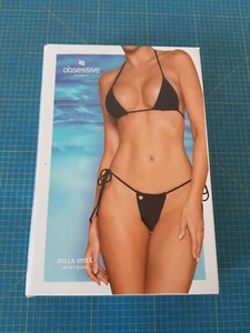 Obsessive Sexy Micro Bikini  / Mini-Bikini One Size S-L  Schwarz - Bild 1 von 4