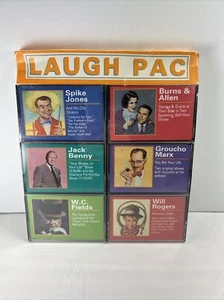 laugh pac audio cassettes 6 cassettes of legendary oldies comedians New - Picture 1 of 2