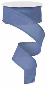 Cinta de arpillera real, azul mezclilla, cinta con cable, rollo de 1,5" de ancho x 10 yardas - Imagen 1 de 1
