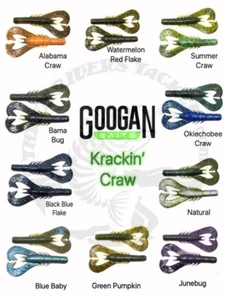 Googan Baits Crackin' Craw 4" - colore a scelta - Foto 1 di 12